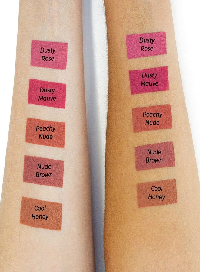 MCoBeauty Ultra Stay Matte Liquid Lipstick - Creamy Formula That Lasts Up To 16 Hours - Delivers Flawless, High-Impact Color In A Matte Finish - Unique Arrow Applicator - Dusty Mauve - 0.16 Oz - Image 4