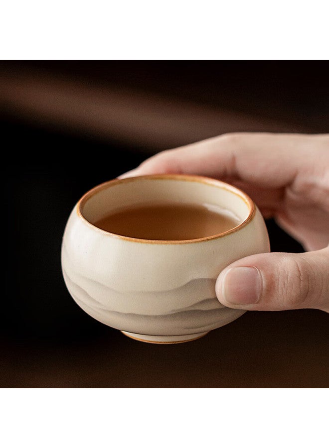 Tangfeng Ru Kiln Tea Set With Tea Tray, High-end Kung Fu Tea Set Including Gaiwan, Teapot, And Cups For Drinking And Brewing Tea - Image 5
