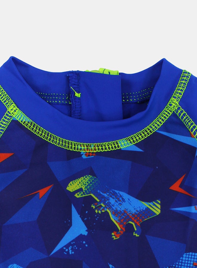 آي وير I.Wear الديناصورات الأولاد الأزرق ملابس السباحة الشاملة  - Image 3