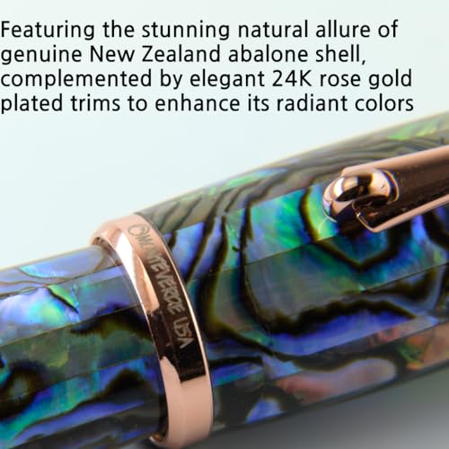 Monteverde Super Mega Abalone Limited Edition 999/rosegold trim Fountain Pen - S - Image 2