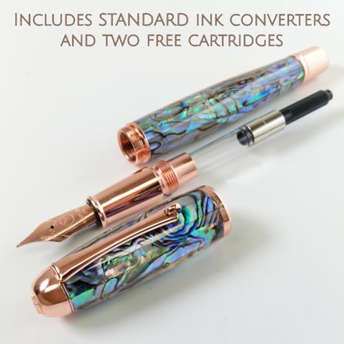 Monteverde Super Mega Abalone Limited Edition 999/rosegold trim Fountain Pen - S - Image 4
