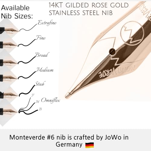 Monteverde Super Mega Abalone Limited Edition 999/rosegold trim Fountain Pen - S - Image 3