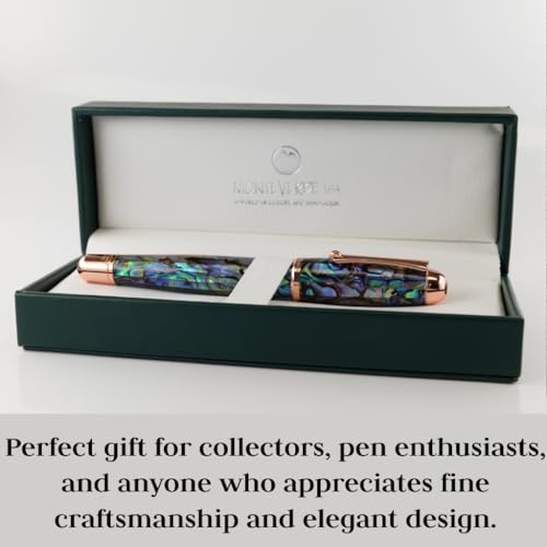 Monteverde Super Mega Abalone Limited Edition 999/rosegold trim Fountain Pen - S - Image 5