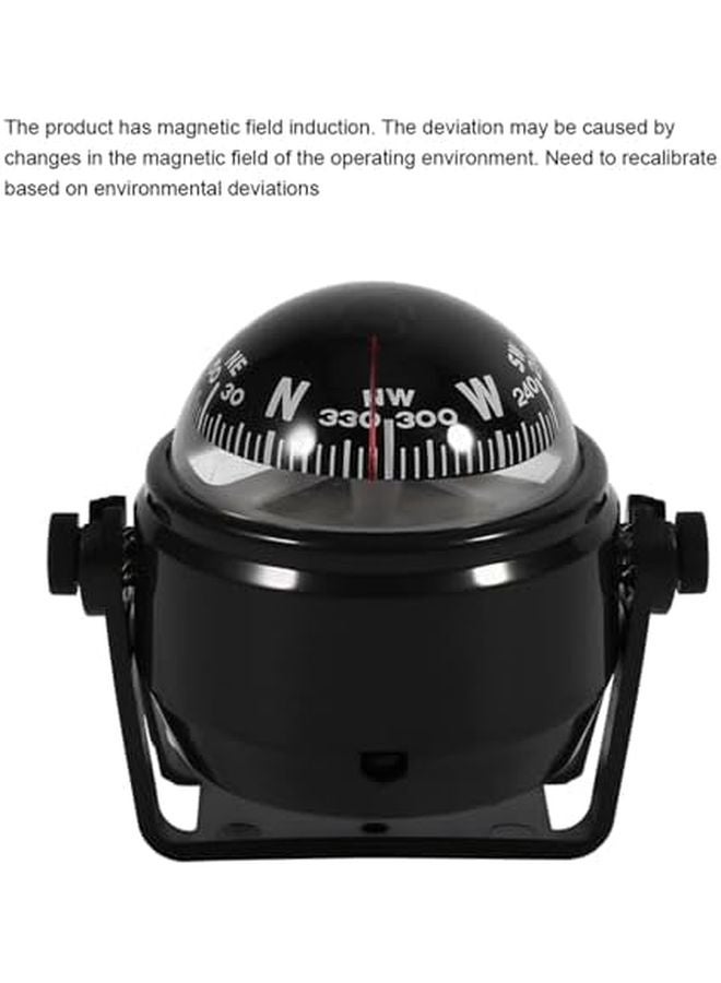 Black Boat Marine Dash Mount Bracket for Voyager Caravan Truck - Image 4