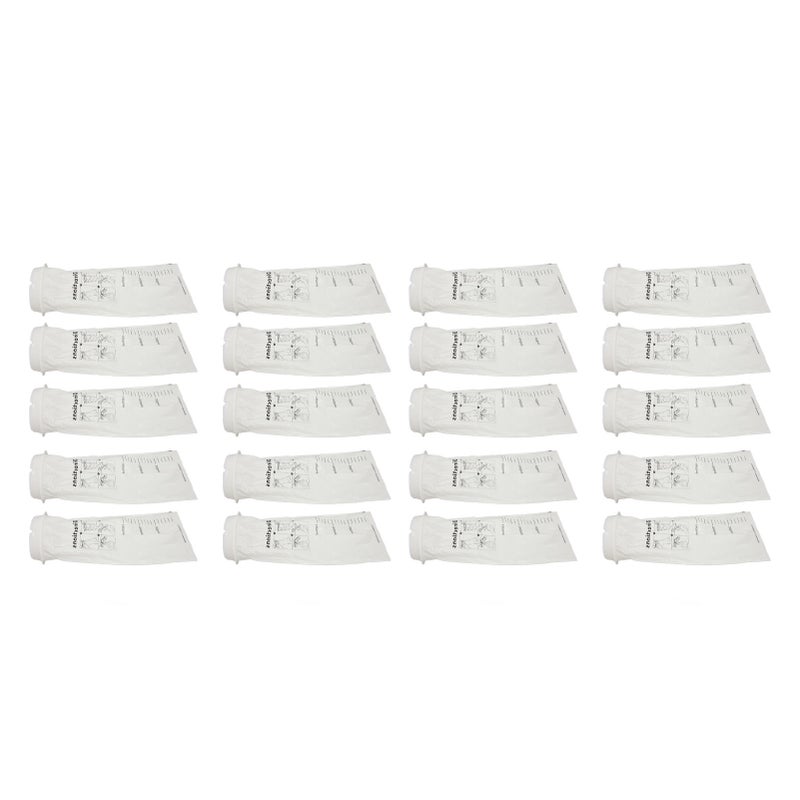 20pcs Disposable Vomit Bag Leakproof Motion Sickness Nausea Bag Travel Emesis Bag for Car White - Image 4