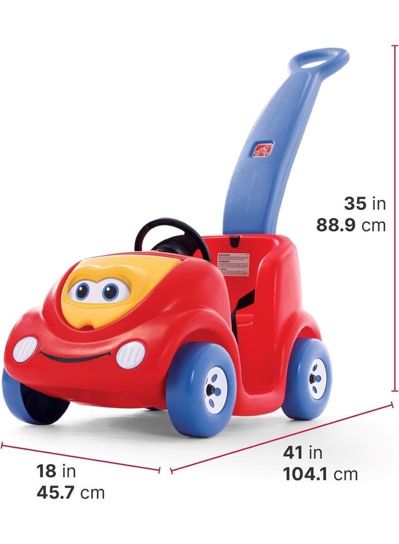 Step2 Push Around Buggy 10th Anniversary Ride-On – Toddler Push Car with Seat Belt, Horn & Storage (Ages 18–36 Months) - Image 3