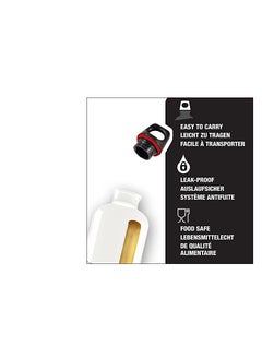 Sigg - Aluminium Water Bottle - Traveller White - Climate Neutral Certified - Suitable For Carbonated Beverages - Leakproof - Lightweight - Bpa Free - White - 0.6 L  - Image 4