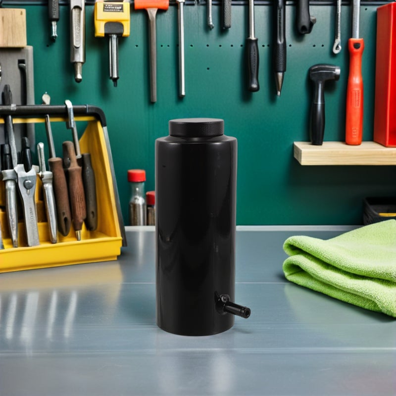 Coolant Overflow : 800ml Aluminum Coolant Reservoir 800ml Overflow Car Radiator Bottle Water Can Radiator Bottle - Image 3
