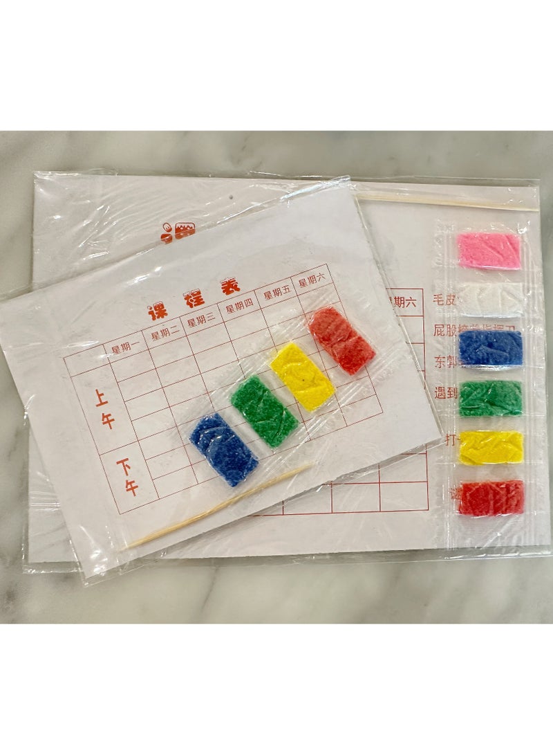 10-Piece DIY Sand Painting，Sand art - Image 5