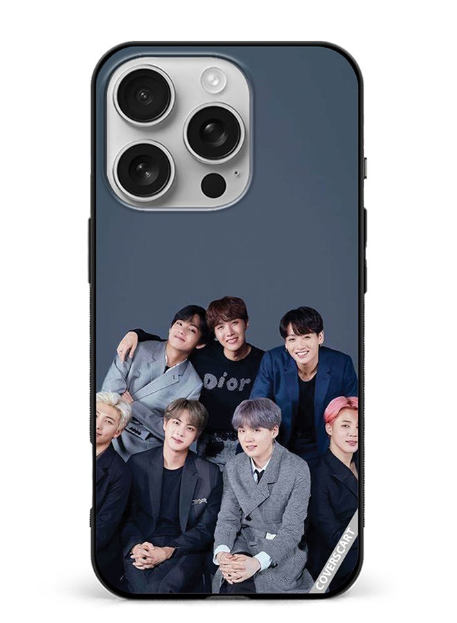 COVERSCART Protective Case Cover For Apple iPhone 16 Pro Max Bts Group Design Multicolour