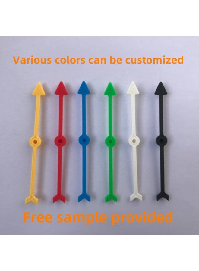 Direct Selling Plastic Game Turntable Children's Enlightenment Chess PP Plastic Rotating 10CM Pointer Table Game Toy Accessories-Color:Green - Image 2