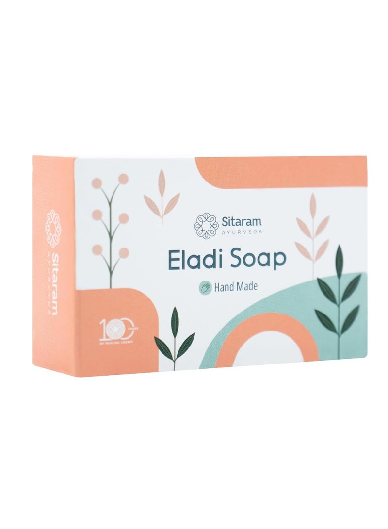 سيتارام صابون سيتارام أيورفيدا إيلادي 75 غرام - صابون عشبي تقليدي لبشرة صافية وصحية - Image 1