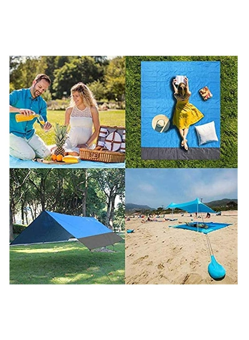 RollsTimi  Large Picnic Outdoor Mat,Beach Blanket,Foldable Portable Travel Accessories,Family Camping Hiking Mat - Image 5