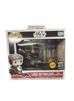 Funko Pop Rides! Star wars: Leia on Speeder Bike With Chase Collectable Vinyl Figure, 23253, 5.5 Inch  - Image 1