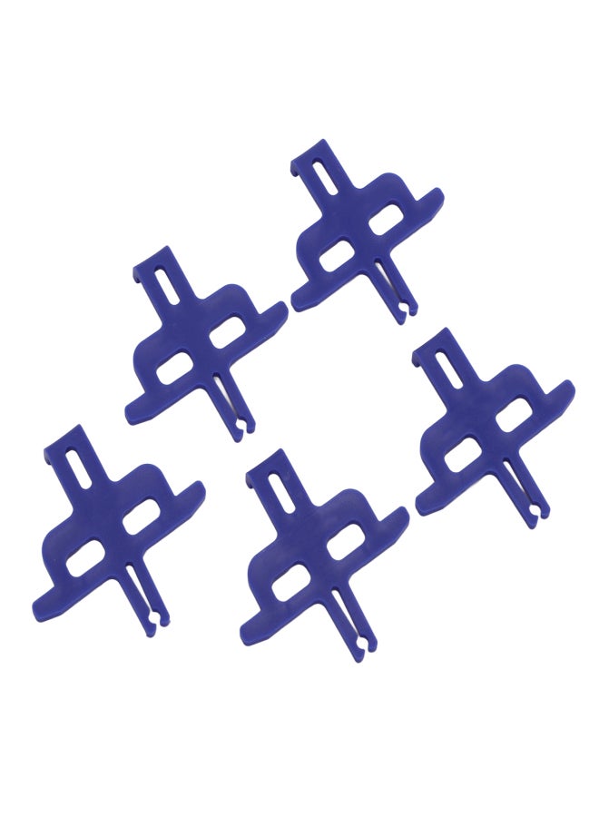 RISK 5pcs Bicycle Disc Brake Spacer Blue Compact Supporting Function Easy Assemble Bike Accessories - Image 2