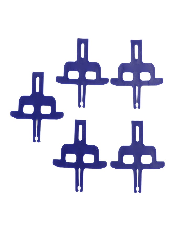 RISK 5pcs Bicycle Disc Brake Spacer Blue Compact Supporting Function Easy Assemble Bike Accessories - Image 4