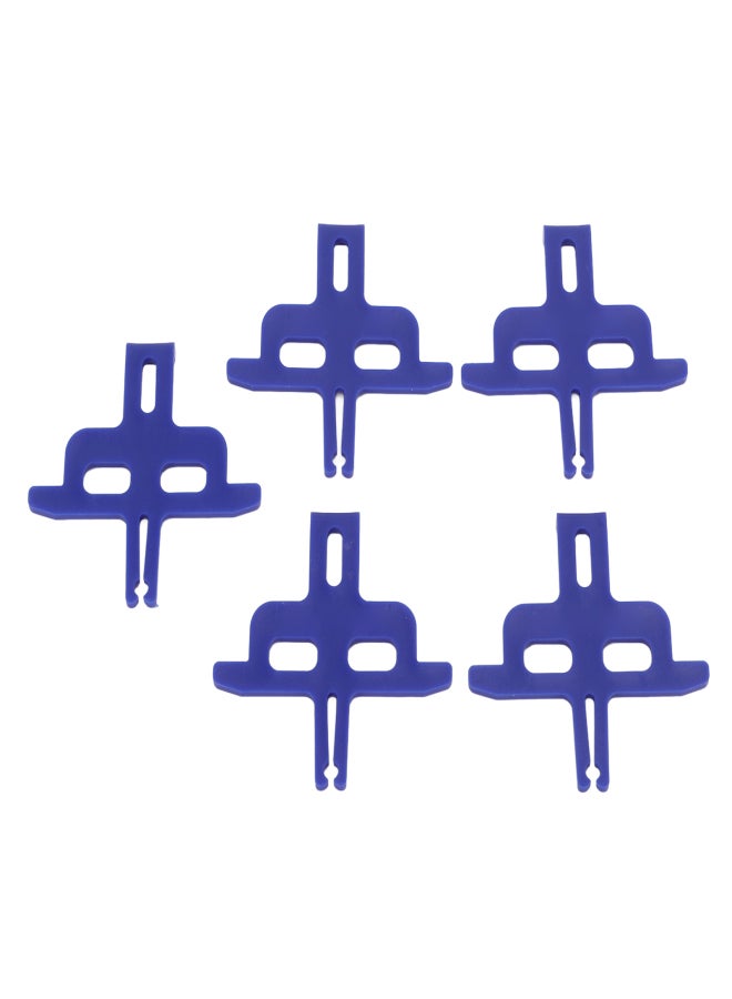 RISK 5pcs Bicycle Disc Brake Spacer Blue Compact Supporting Function Easy Assemble Bike Accessories - Image 3