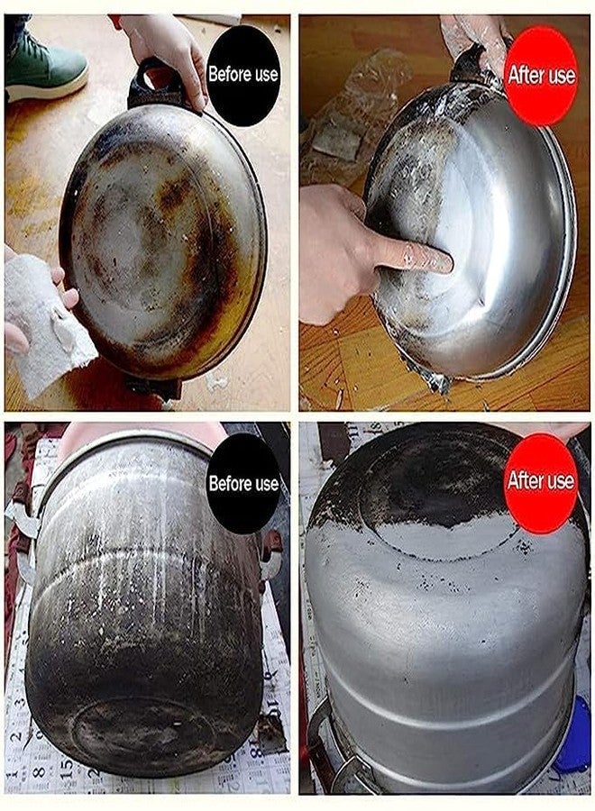 BELISMA Cream Boom Wash Stainless Steel Oven Cookware Cleaner Removing Tough Stains Rust ScaleMulti Purpose Cleaner Magic Powerful Household Kitchen Polish - Image 4