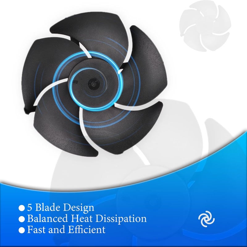Bewinner Internal Cooling Fan Replacement for Xbox Series X, Portable Silent Heat Dissipation Fan Replacement for Xbox, Plug and Play - Image 3