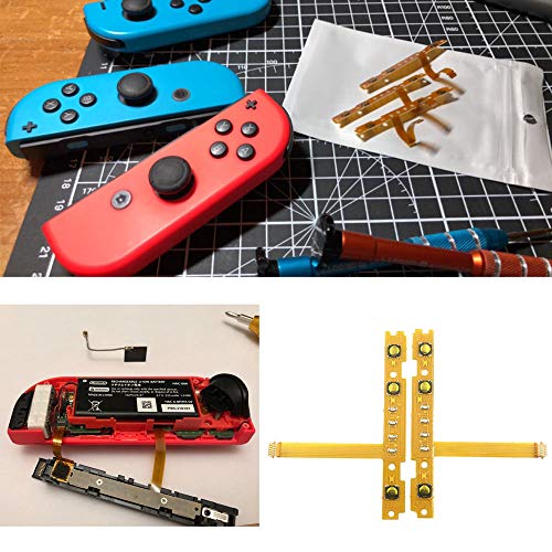 Comidox 2PCS Replacement SR SL Left Right Button Key Flex Cable for Joy-Con Controller SR+SL - Image 3
