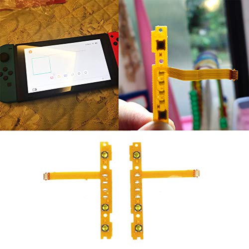 Comidox 2PCS Replacement SR SL Left Right Button Key Flex Cable for Joy-Con Controller SR+SL - Image 2
