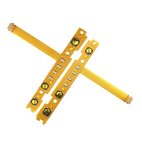 Comidox 2PCS Replacement SR SL Left Right Button Key Flex Cable for Joy-Con Controller SR+SL - Image 1