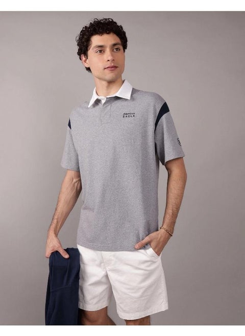 AE Contrast Sleeve Polo Shirt