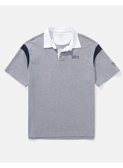 American Eagle AE Contrast Sleeve Polo Shirt  - Image 4