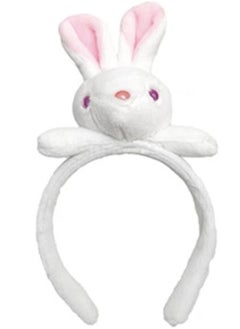 Brain Giggles Bunny Plush Rabbit Hair Bands – Soft & Stylish Hair Accessories for Women, Girls, and Kids  - Image 1