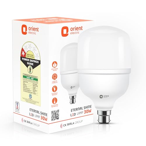 Orient Electric Eternal Shine LED Bulb | 30 Watts | 12 Months Warranty | Cool White (Pack of 1) | 25000 Hours + 180 degree coverage | BIS Certified - Image 1