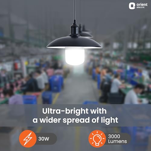 Orient Electric Eternal Shine LED Bulb | 30 Watts | 12 Months Warranty | Cool White (Pack of 1) | 25000 Hours + 180 degree coverage | BIS Certified - Image 2