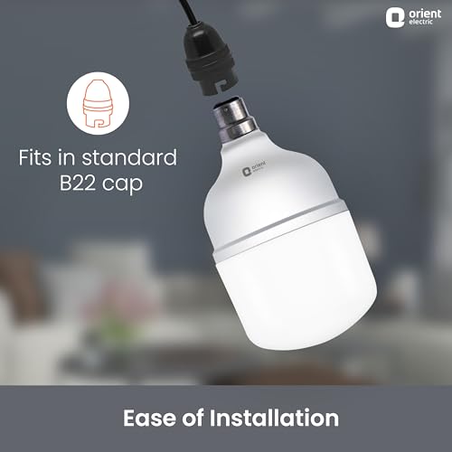 Orient Electric Eternal Shine LED Bulb | 30 Watts | 12 Months Warranty | Cool White (Pack of 1) | 25000 Hours + 180 degree coverage | BIS Certified - Image 5