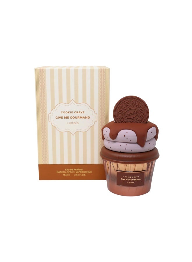 لطافة او دي بارفان كوكي كريف، مجموعة جيف مي جورماند، بخاخ 75 مل، رائحة الفانيليا الحلوة، زبدة الكاكاو وروائح السكر - Image 5