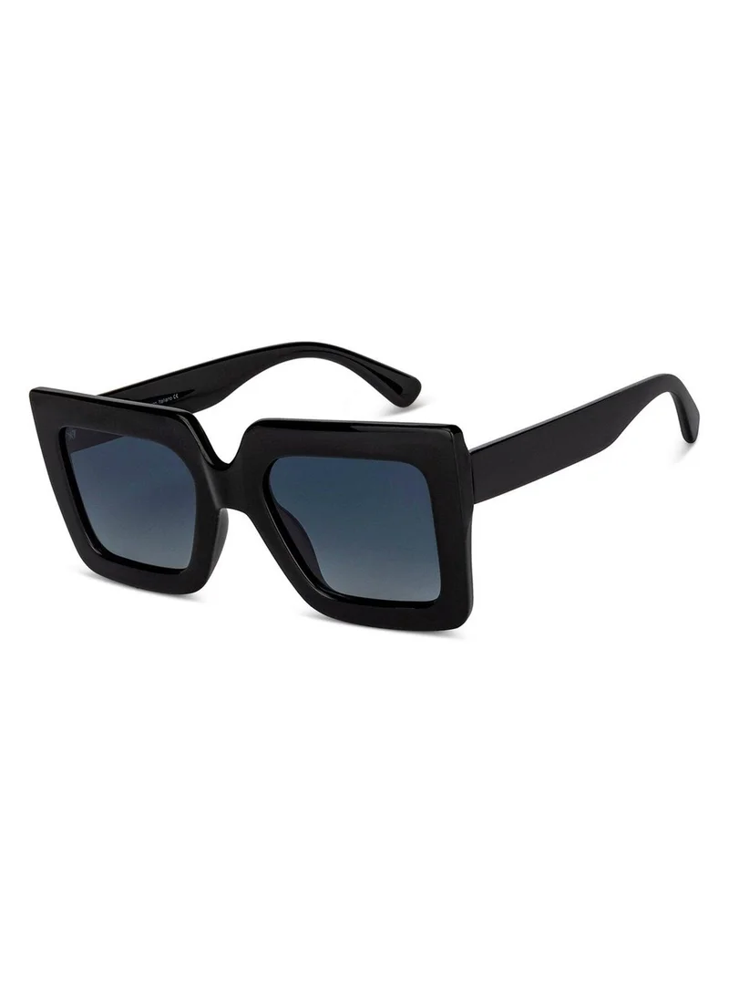 فينسينت تشيس Vincent Chase Black Square Sunglasses-Vc S14537