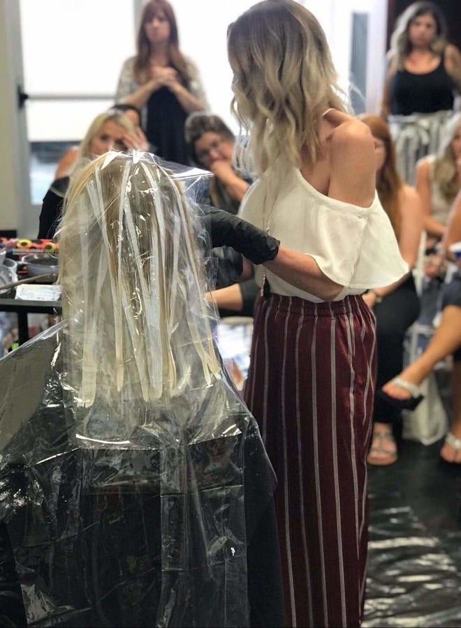 Framar Cling-Free Funked up Film, Saran Wrap for Balayage with Hair Bleach, Hair dye - 300 Feet - Image 5