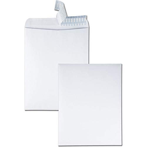 Quality Park 12 x 15-1/2 Catalog Mailing Envelopes, Redi-Strip Self Seal Closure, 28 lb White Wove Paper, 100 per Box (QUA44082) - Image 5