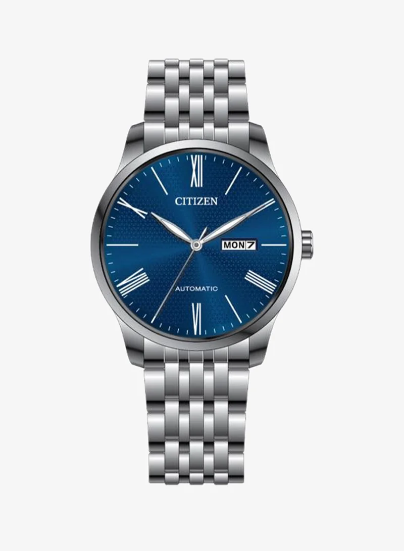 Citizen Men's Stainless Steel Strap MECHANICAL DAY & DATE Watch NH8350-59L - 40 mm