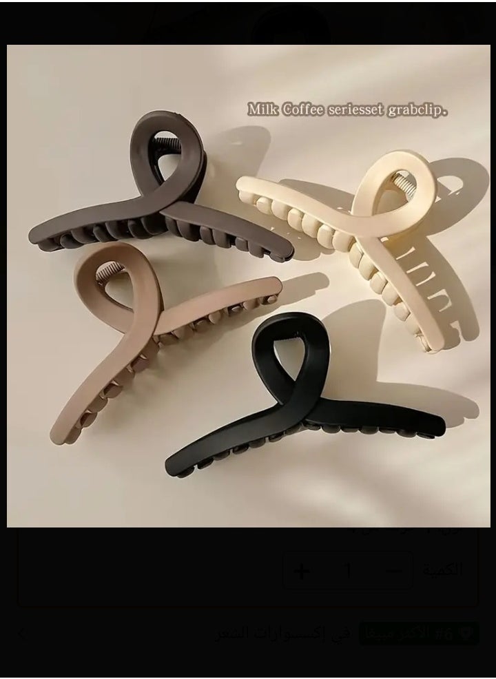 10LOVE - Elegant and simple hair clip set for women, secure grip, elegant design, versatile styles - Image 1