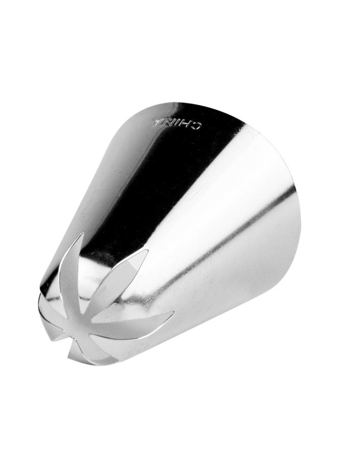 Restaurantware Pastry Tek Piping Tip, 1 Reusable Drop Flower Icing Tip - #1B, Dent-Resistant, Stainless Steel Pastry Tip, Dishwasher-Safe, Decorate Cupcakes, Cakes, or Cookies - Image 1