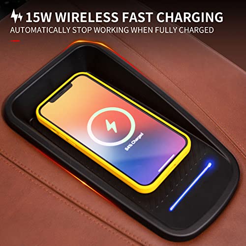 Xipoo Wireless Charger Compatible with 20152020 Cadillac Escalade Wireless Charging Tray Pad Replacement for 20152020 Cadillac Escalade Accessories - Image 3