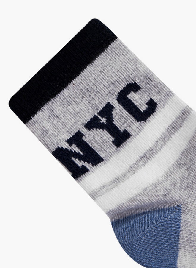 لي كوبر جوارب بطول الطاقم بنقوش - عبوة من 5 قطع - Image 3