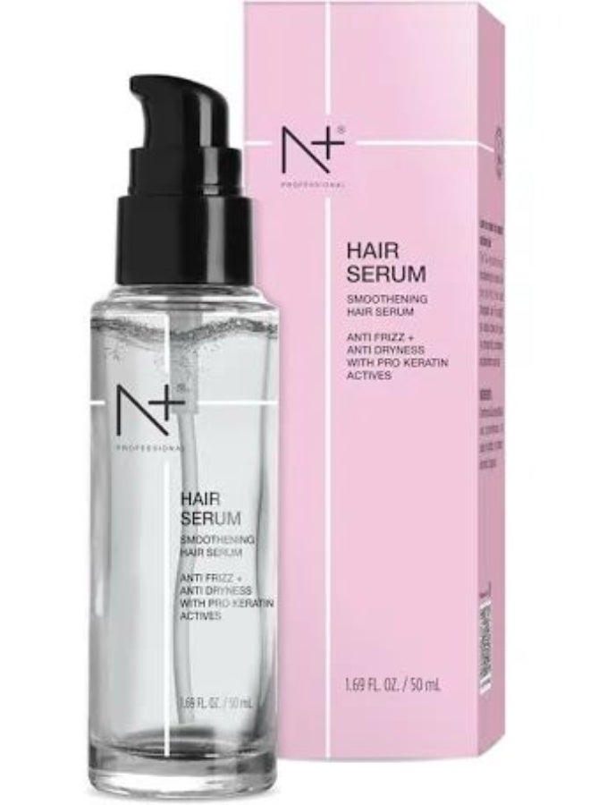 N Plus Smothing, Anti frizz+ anti dryness with pro keratin actives