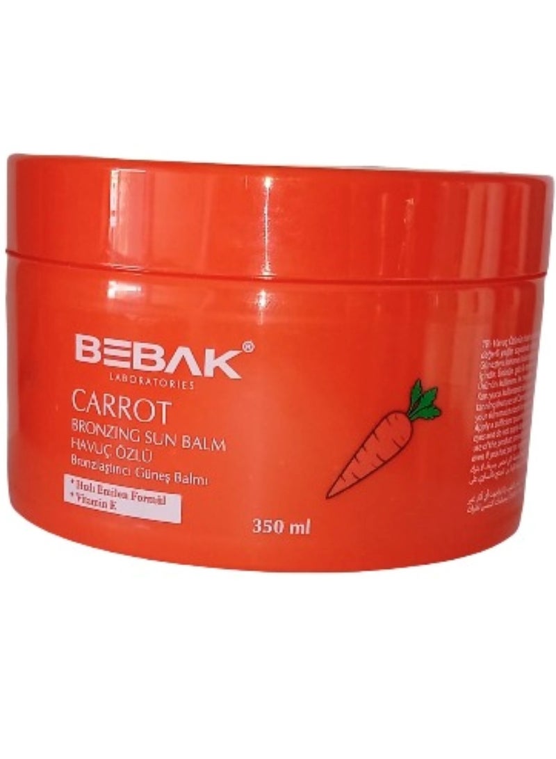 Bebak Bronzing Sun Balm with Carrot 350 ML