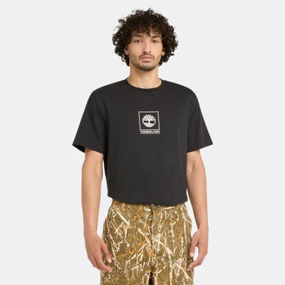 Timberland Men's Stack Camo T-Shirt