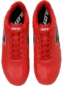 LOTTO 101439442 Velocity Fg Red-Black Men's Football Boots  - Image 4