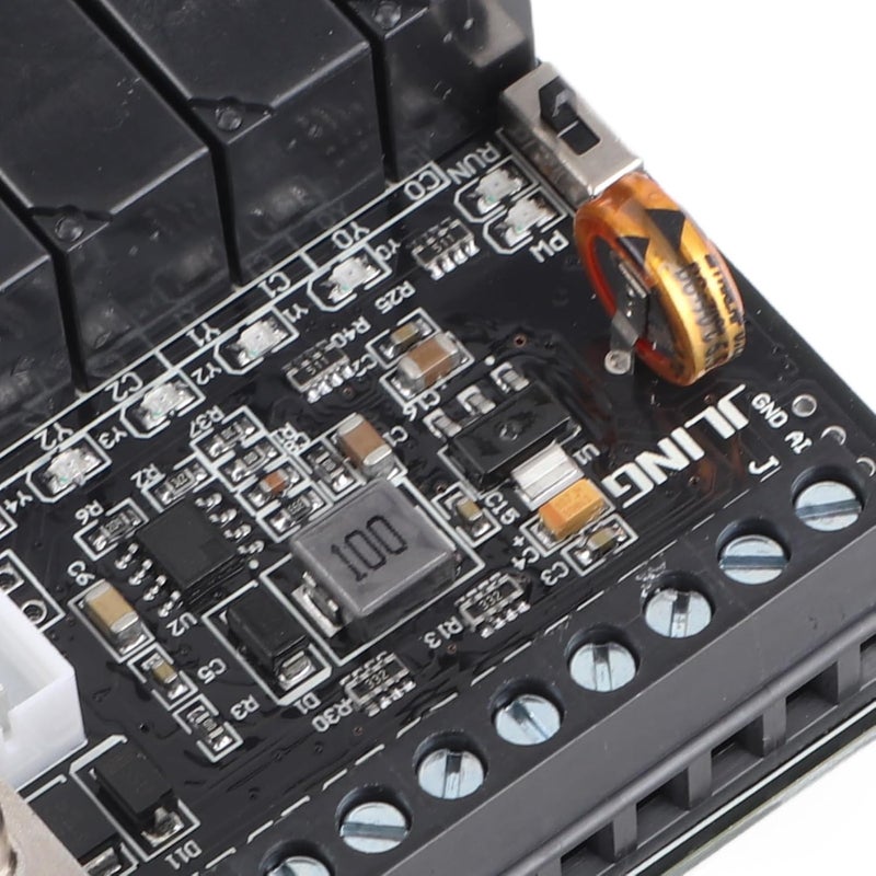 Wal front DC24V PLC Controller Kit Programmable Logic Controller Relay Output Industrial Programmable Control Board FX1N-14MR Relay Controller Module Industrial Control Board - Image 5