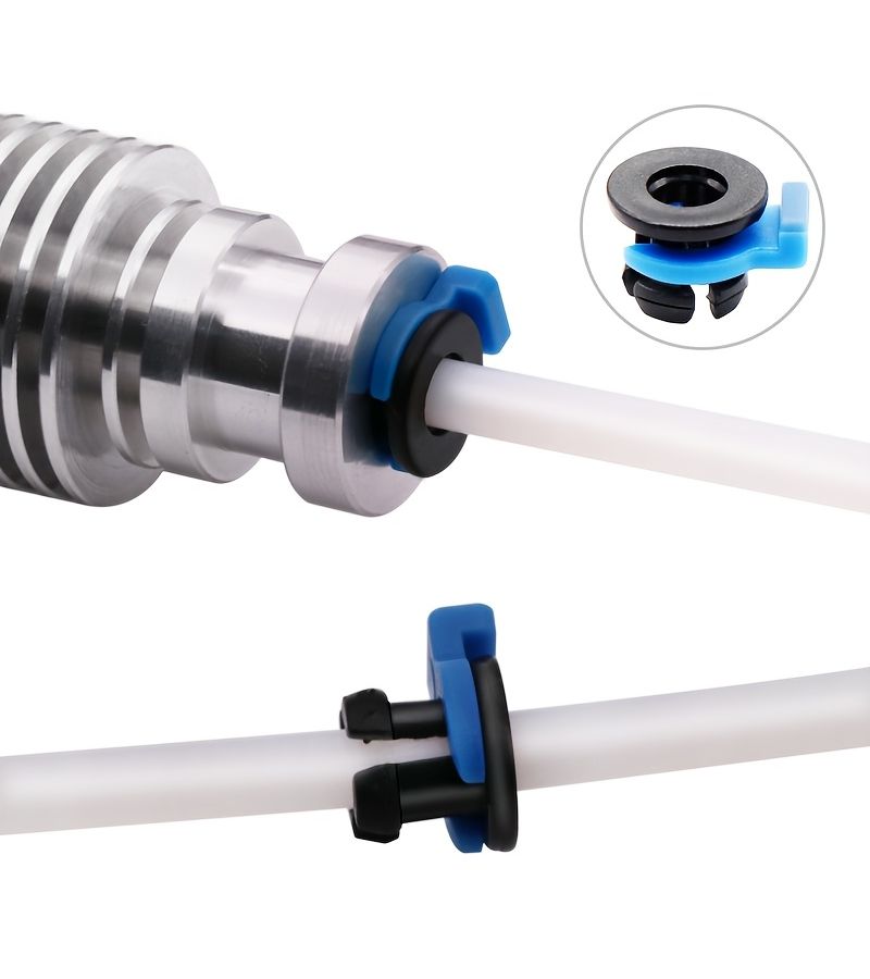 9Pcs Bowden Tube Connectors Plastic Chucks Clamp Kits For 3D Printer Accessories Black Blue - Image 4