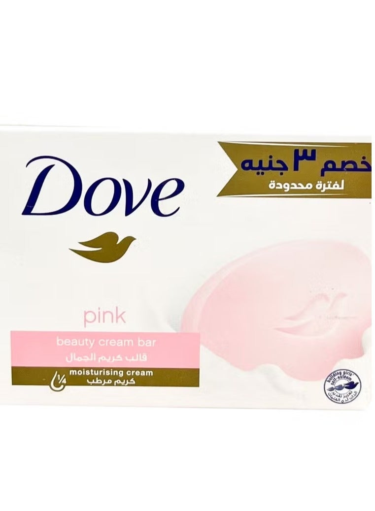 دوف صابون دوف الوردي كريم الجمال 90 جرام - Image 1