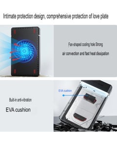 Acasis Mobile Hard Disk Box, USB 3.0 Durable Intelligent Protection Hard Disk Enclosure, Compact And Lightweight Hard Drive Case With Power Supply, (1pc, Black, 2.5 Inch)  - Image 4