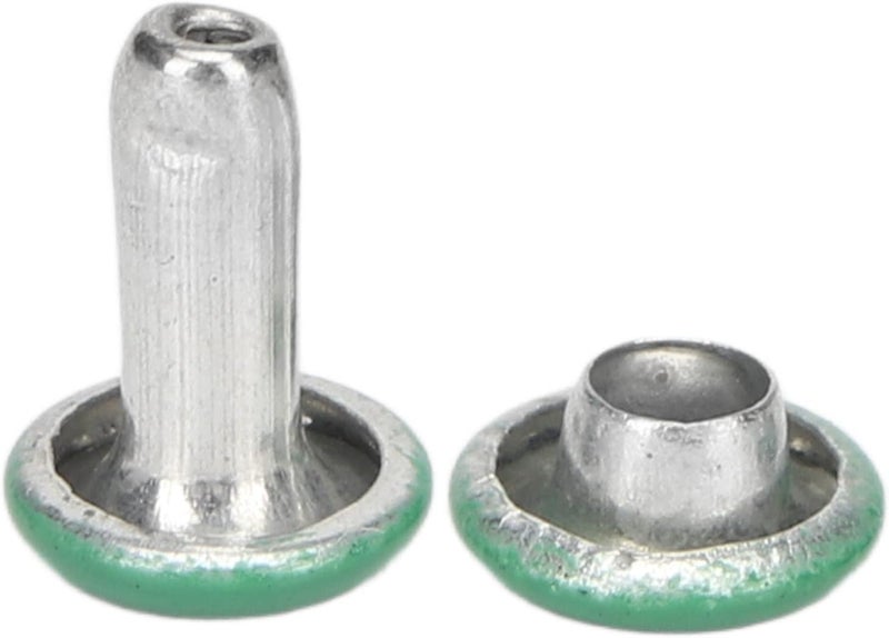 Local supply chain stock Pilipane 500 Sets Leather Rivets 6x8mm Double Cover Iron Round Decorative Electroplated Leather Craft Rivets Kit (Green) Yearly optimized delivery route Flexible trendy construction Year round in stock Local market compliant trusted quality Multi-market varied design options Matte anti slip finish All preference matching build Adjustable build Full land route delivery Local inventory listed item General need oriented design All-item unified delivery Mountain region eligible ship Affordable fast purchase options Affordable trusted craftsmanship Temp & permanent project compatible Dispersed regional warehouses Periodic restock local Gulf climate tested upgraded quality Coast & inland available Anti slip KSA local stock Various size alternatives Trusted all-purpose quality - Image 5